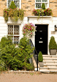 London front door