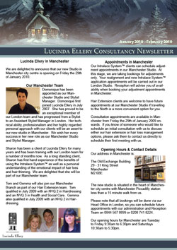 hair newsletter page 1