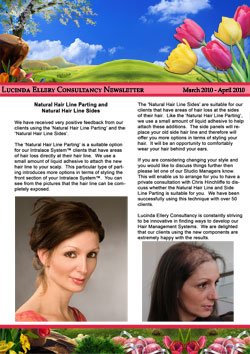 hair newsletter page 1