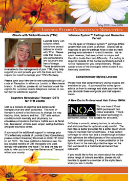 hair newsletter page 1